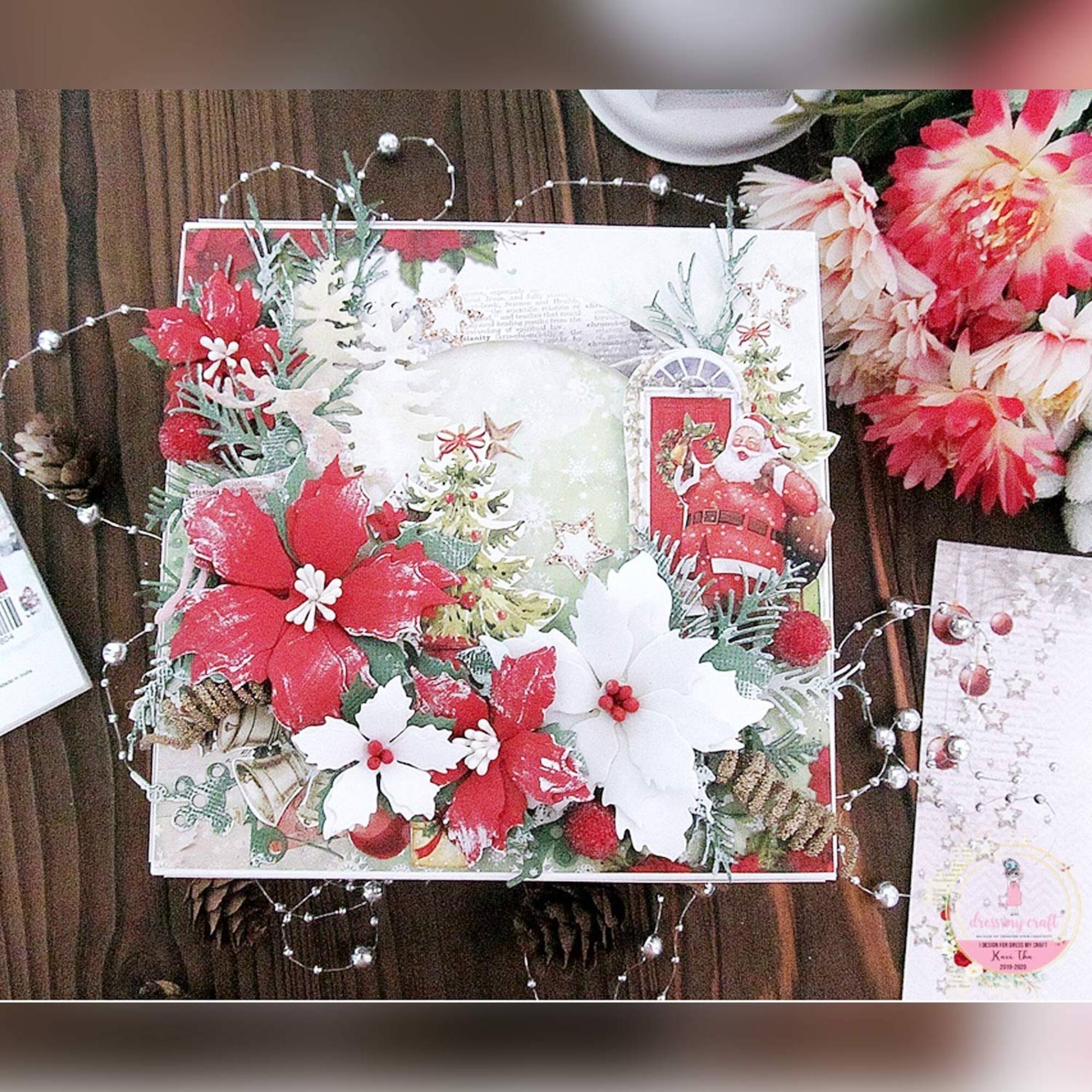 Dress My Craft® Christmas Bells Single-Sided Paper Pad, 12" x 12"